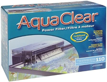 AquaClear Fish Tank Filter， 60 to 110 Gallons， 110v