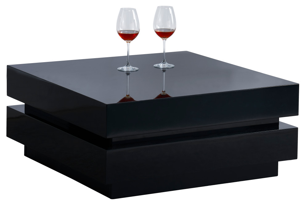 Artiva La Villino Il Coffee Table With Remote   Contemporary   Coffee Tables   by Artiva  Houzz