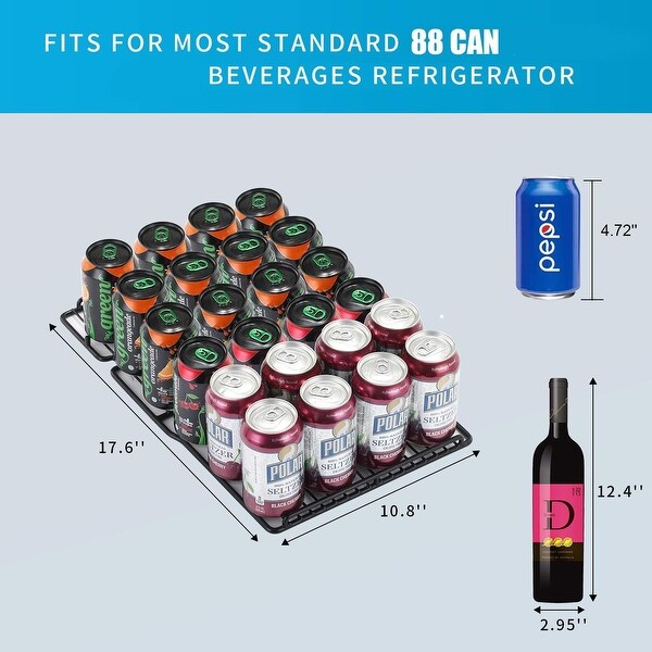 28 Bottle and 88 Can Single Zone Freestanding Wine Refrigerator