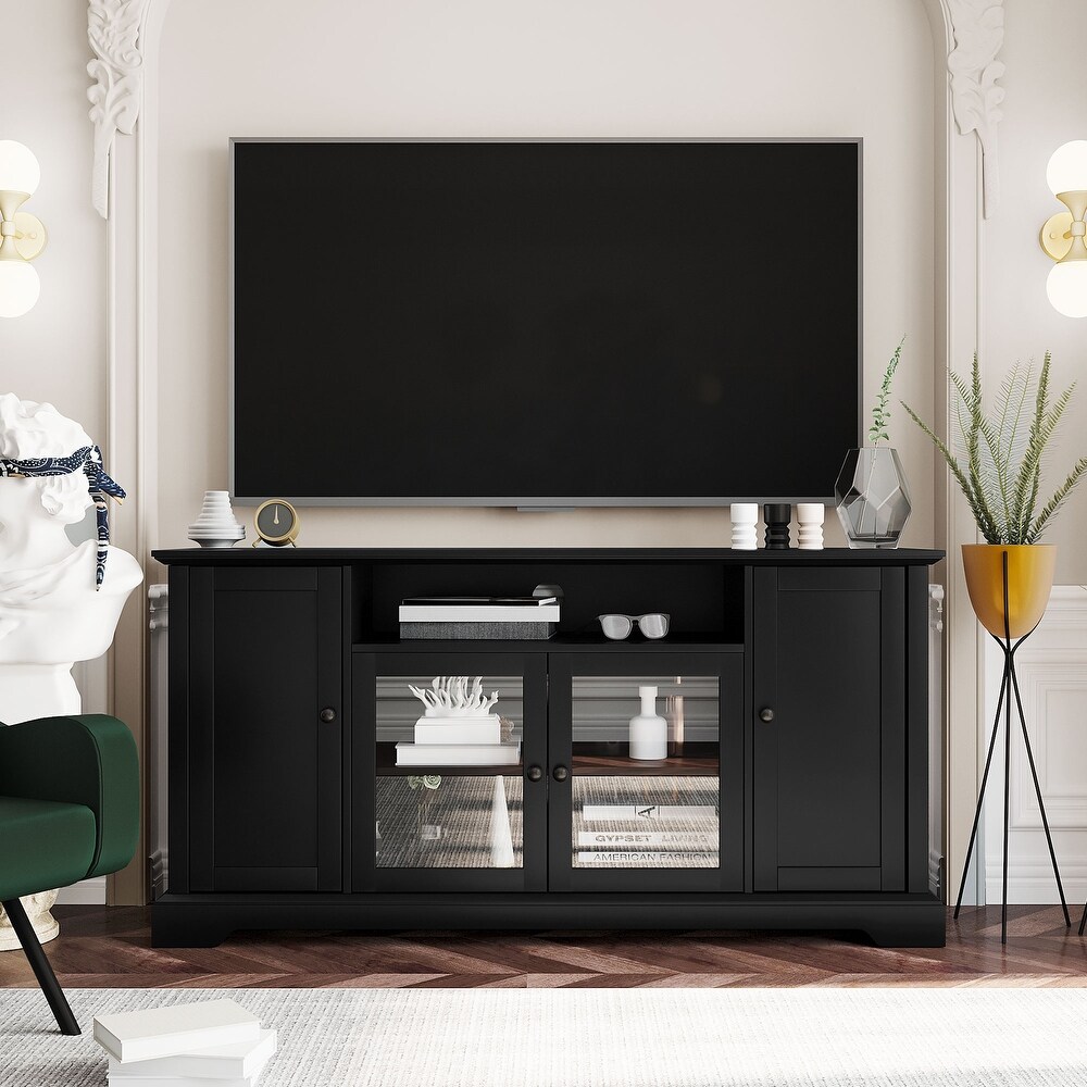 TV Stand for TV up to 65in with Adjustable Panels   59\