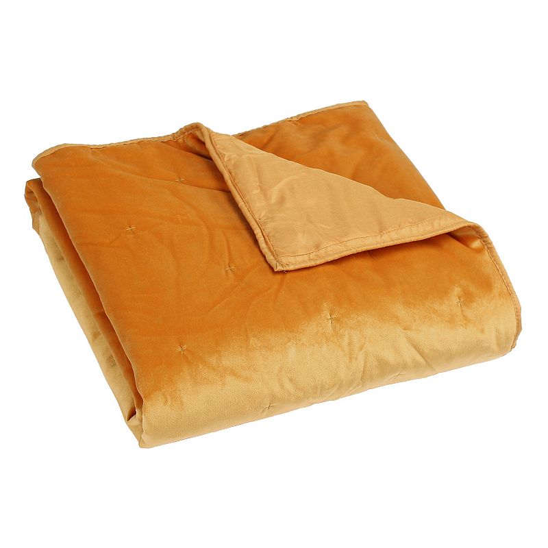 Levtex Home Calabria Ochre Quilted Throw