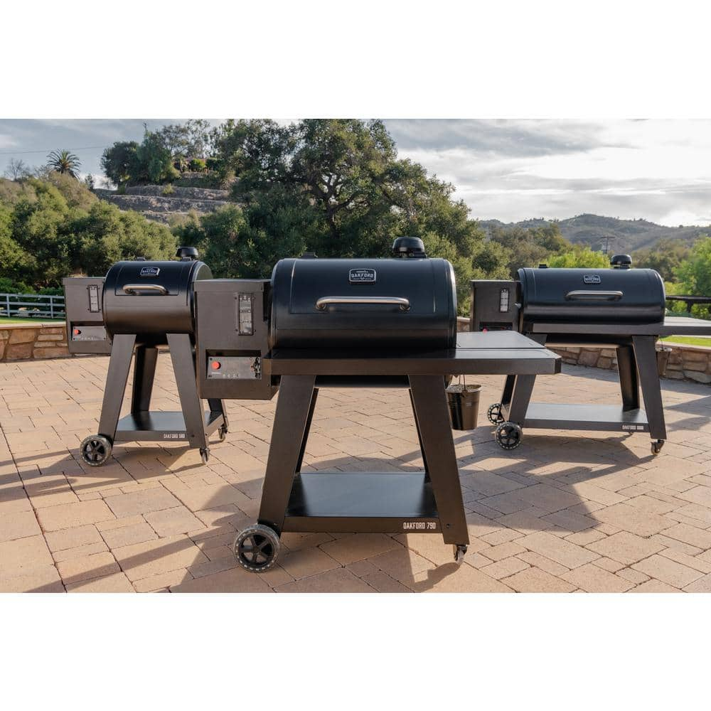 Nexgrill Oakford 790 Wifi Pellet Grill Smoker in Black 910-05002