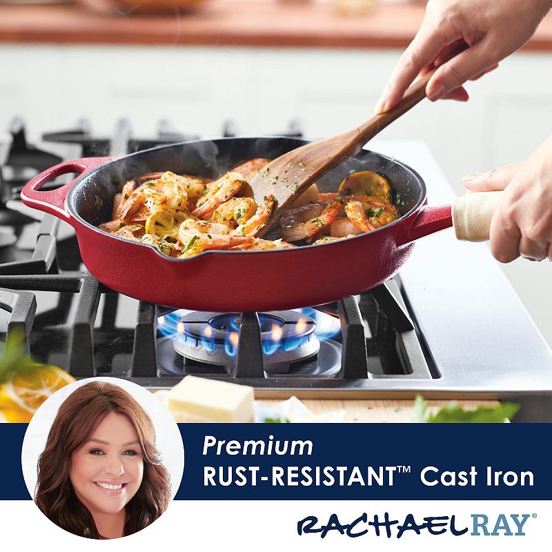 Rachael Ray NITRO 10-in. Cast-Iron Skillet