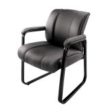 Bellanca Guest Chair， Black， BIFMA Certified