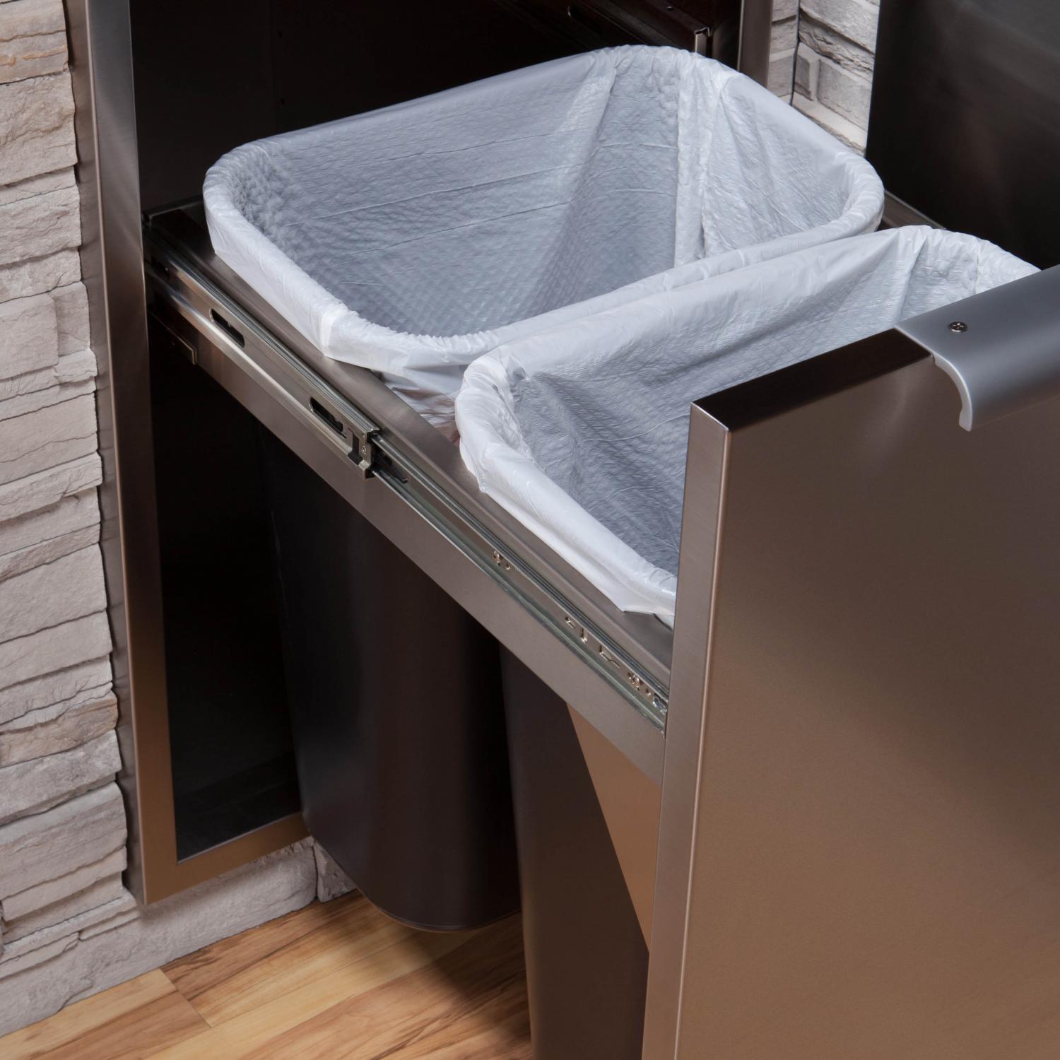 DCS 20-Inch Roll-Out Trash / Recycle Bin With Soft Close - TB1-20