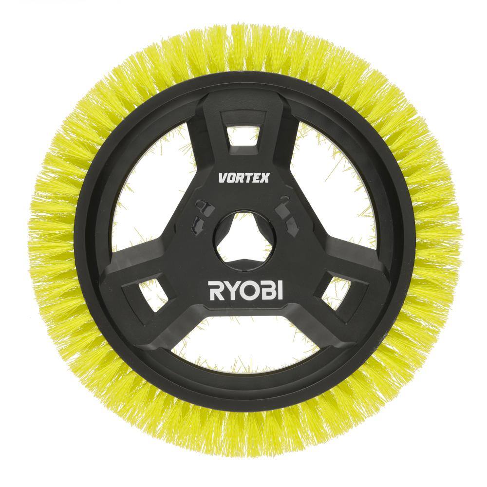 RYOBI 11 in. VORTEX Medium Bristle Brush A95MRB11