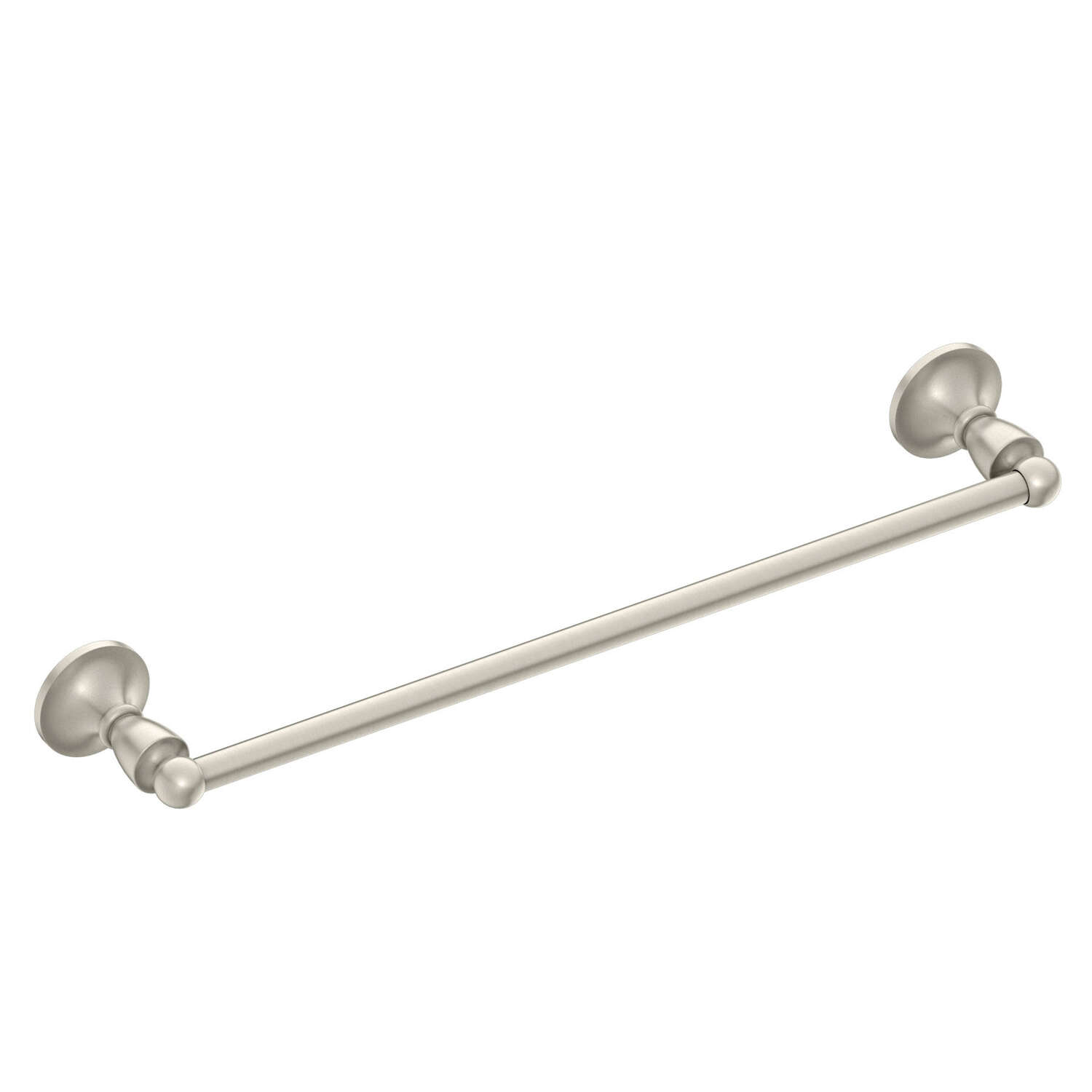 Moen Wembley Brushed Nickel Towel Bar 18 in. L Aluminum