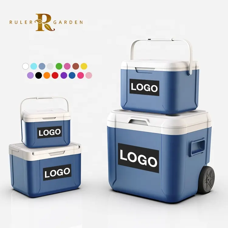 Portable Modern Hiking Beer Sample Camping Custom Logo Outdoor Ice Chest Cooler Box