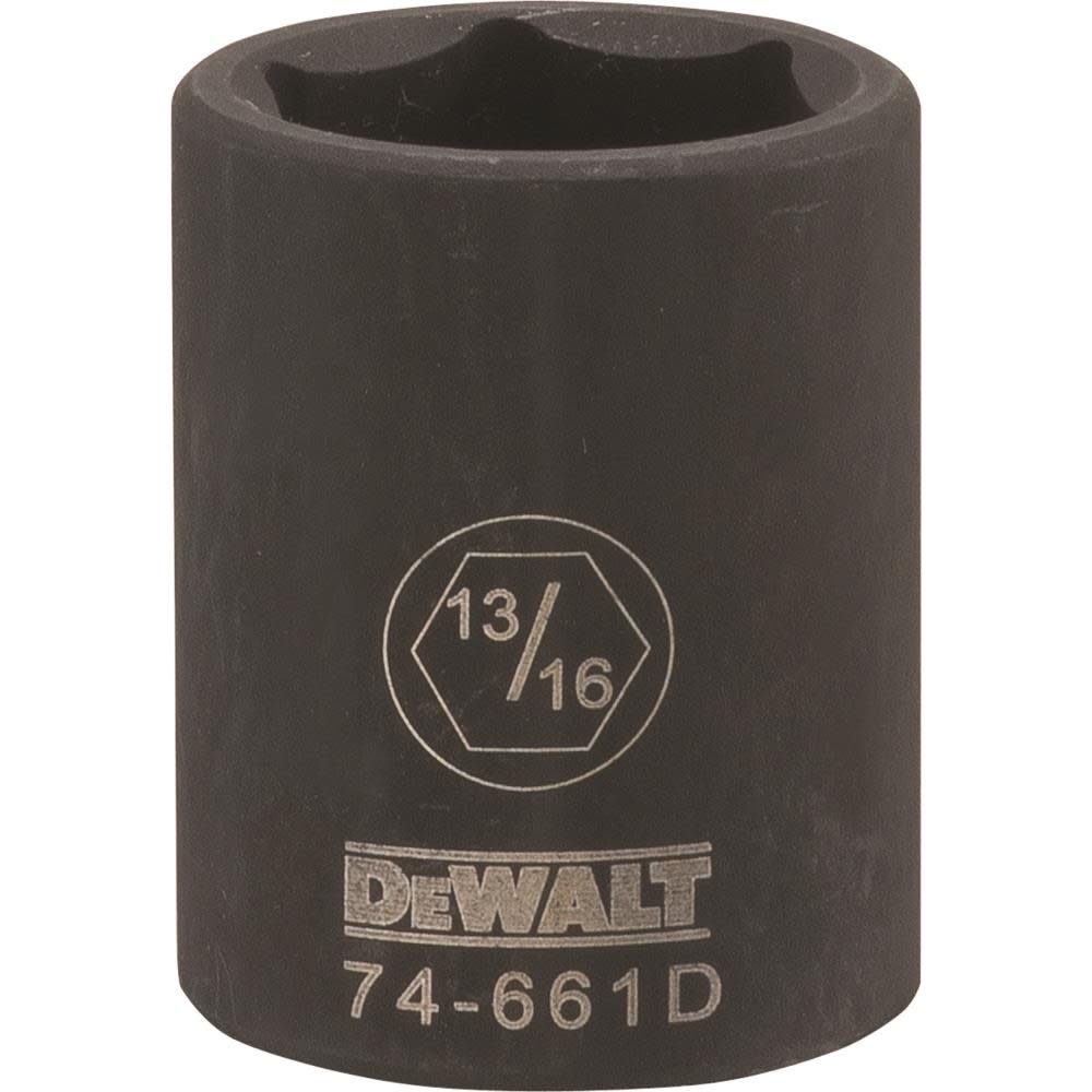 DEWALT 1/2 Drive X 13/16 6PT Standard Impact Socket DWMT74661OSP from DEWALT