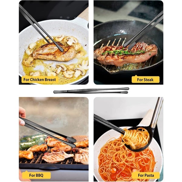 4 Pcs Kitchen Fine Stainless Steel Professional Set - N/A