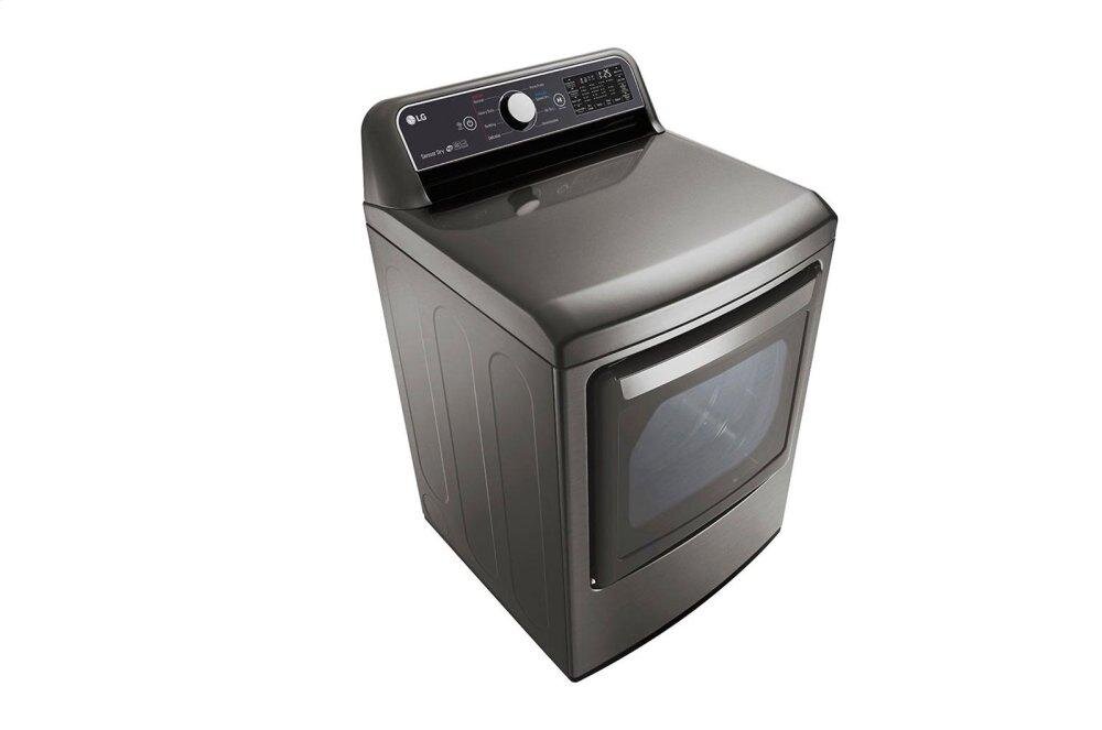 Lg DLE7300VE 7.3 Cu. Ft. Smart Wi-Fi Enabled Electric Dryer With Sensor Dry Technology