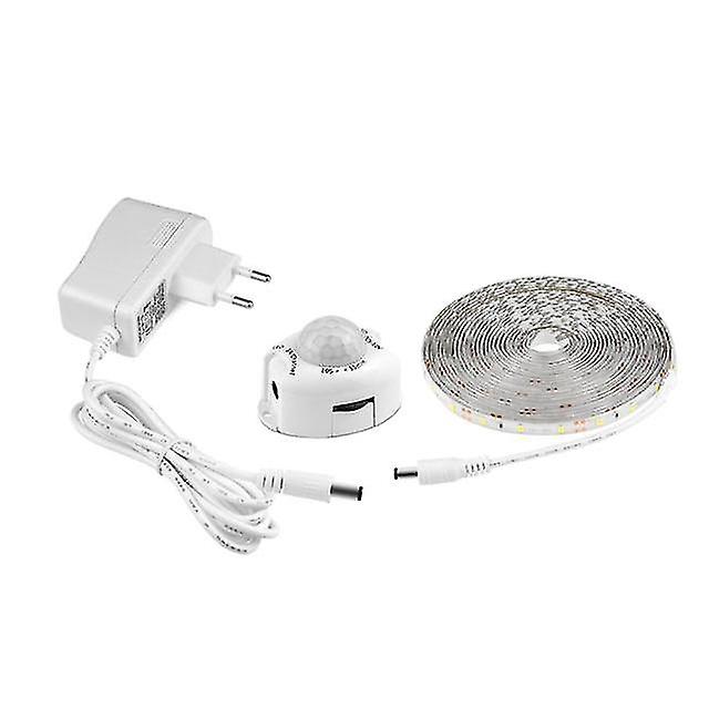 Wireless Pir Motion Sensor Led Under Cabinet Light Dc12v Led Strip Kitchen Bedside Decoration Night Lamp Tape 1m 2m 3m 4m 5m