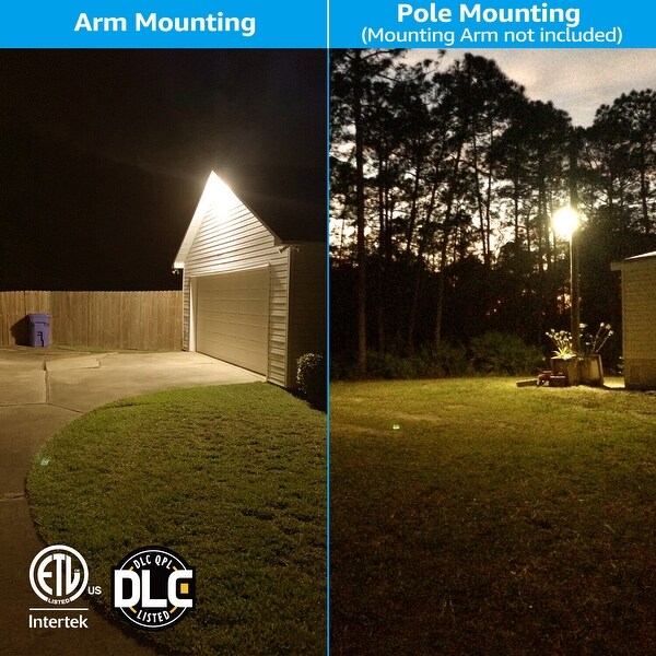 LED Barn Light， Dusk to Dawn Area Lights with Photocell， Bronze