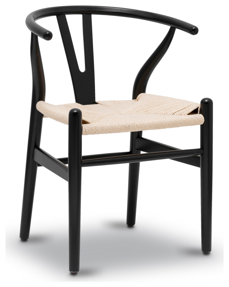 The Sawyer Dining Chair  Wood and Rope   Beach Style   Dining Chairs   by Edgemod Furniture  Houzz