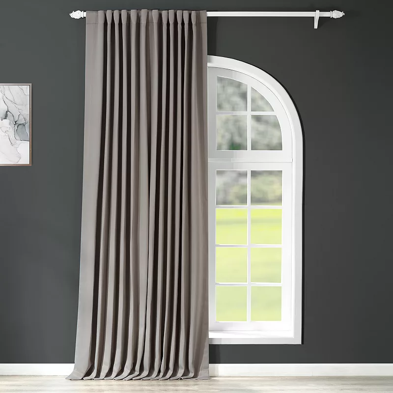 EFF Blackout 1-Panel Doublewide Window Curtain