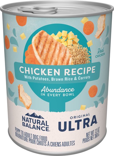 Natural Balance Original Ultra Chicken Recipe Wet Dog Food