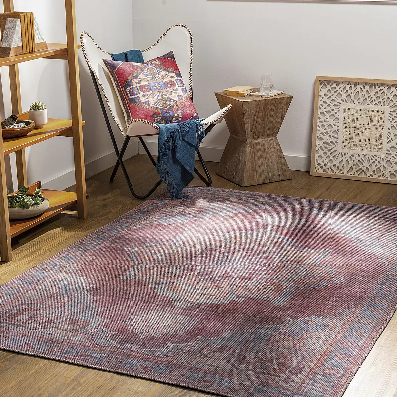 Decor 140 Annice Traditional Washable Area Rug