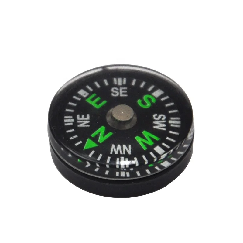 Small Mini Compasses for Camping Hiking Traveling Small pointer Mini compass Piece  with liquid compass