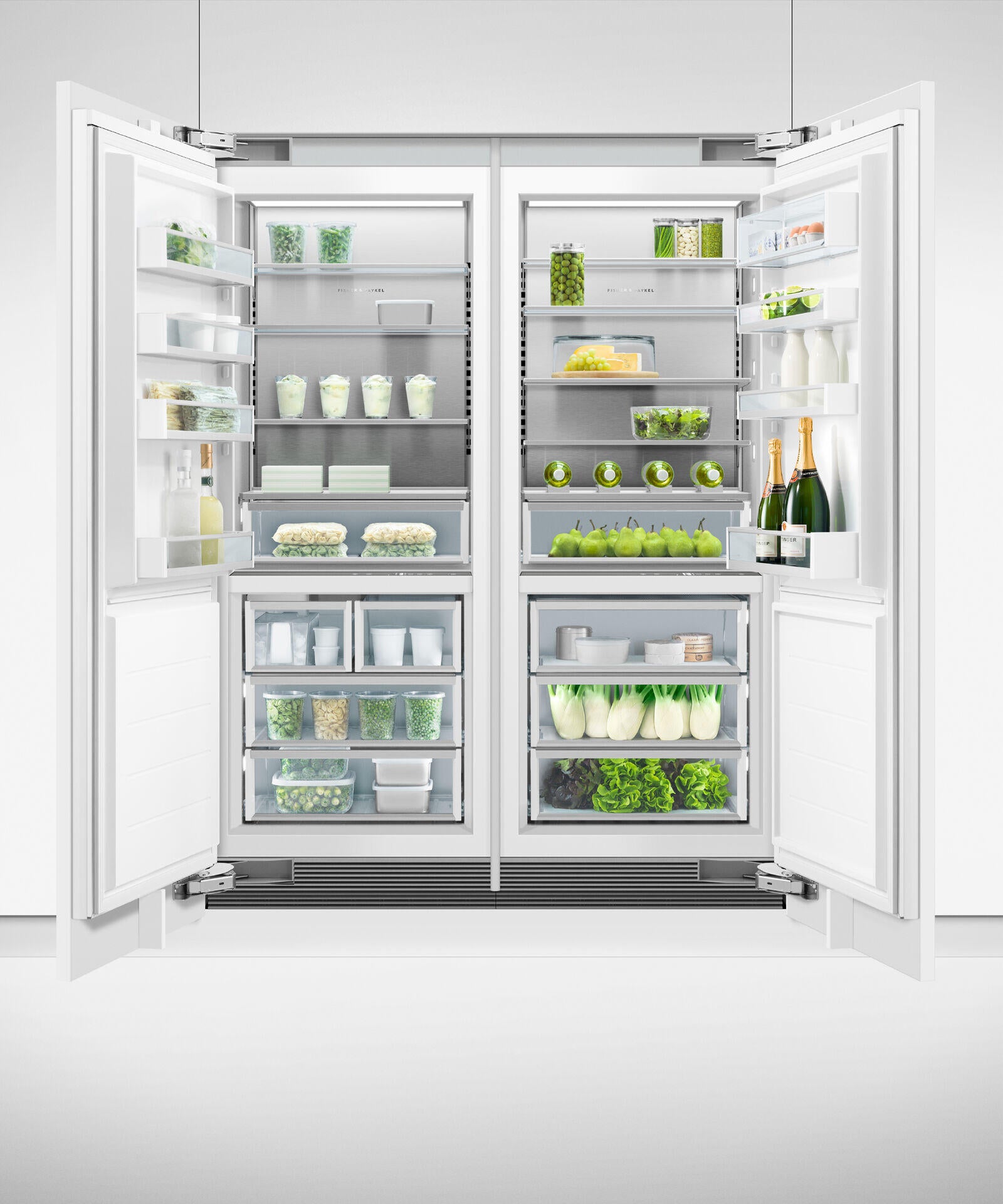 Fisher & Paykel RS3084SRHK1 Integrated Column Refrigerator, 30