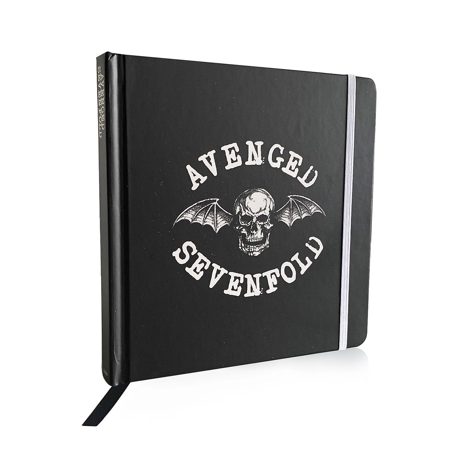 Avenged sevenfold notebook: death bat crest (hard back)