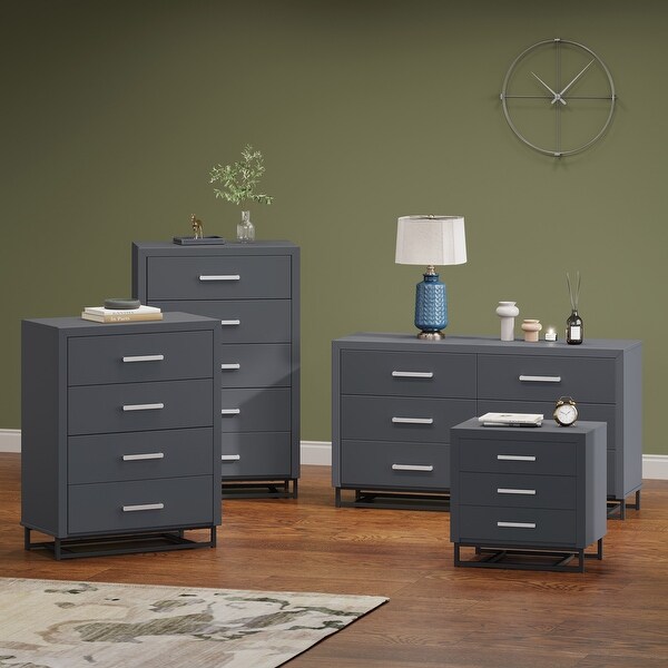 Beeson 4 Piece Bedroom Set by Christopher Knight Home - - 36503145