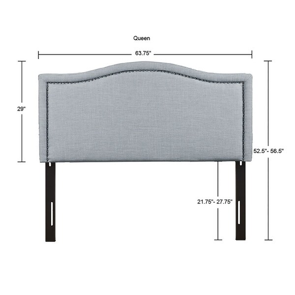 Madison Park Augusta Upholstered Headboard - - 16635722