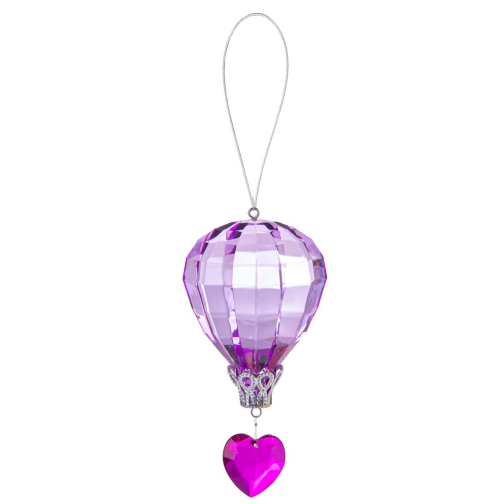 Ganz  Heart Air Balloon Ornament - Assorted 1 at random. Style can not be chosen