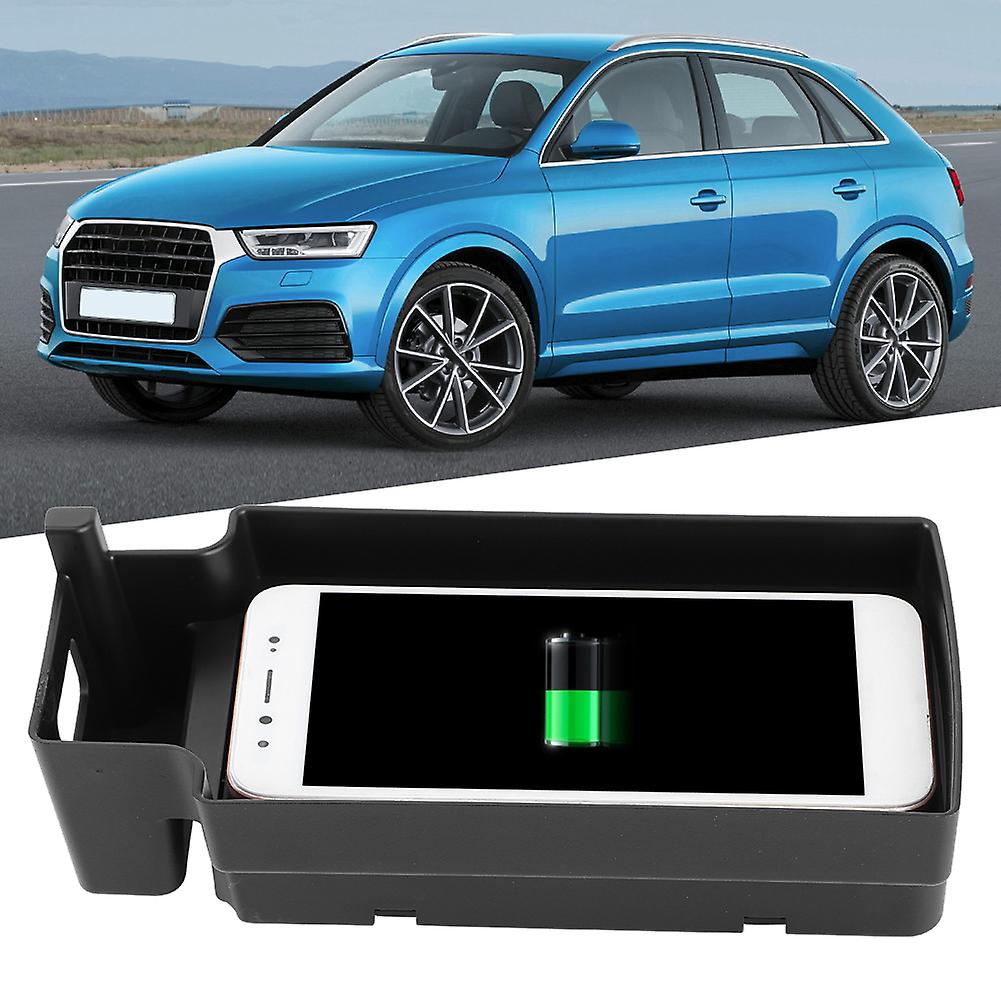 15w Wireless Fast Charging Pad Phone Charger Holder Tray Fit For Q3 2013-2018