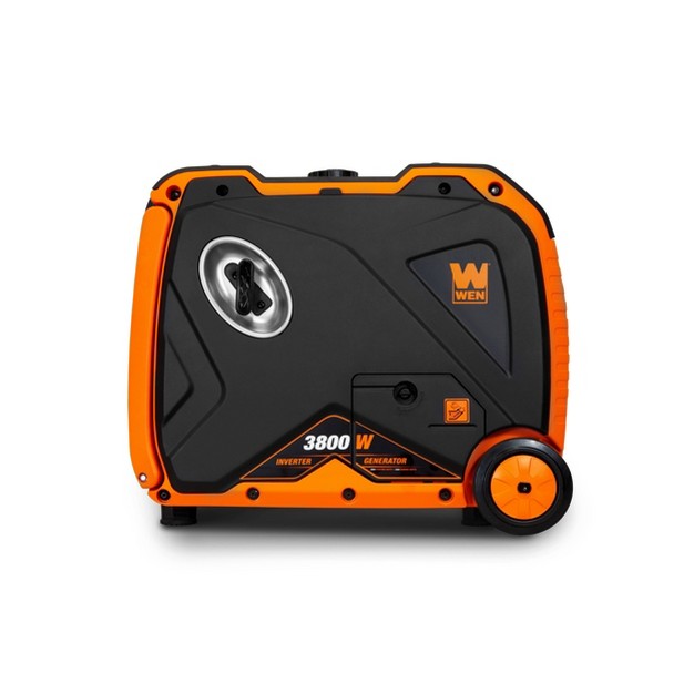 Wen 56380i Quiet 3800 w Rv ready Portable Inverter Generator With Fuel Shut off And Electric Star