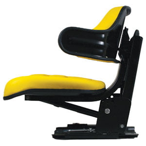 R1262 Utility Seat Assembly - Yellow Fits John Deere