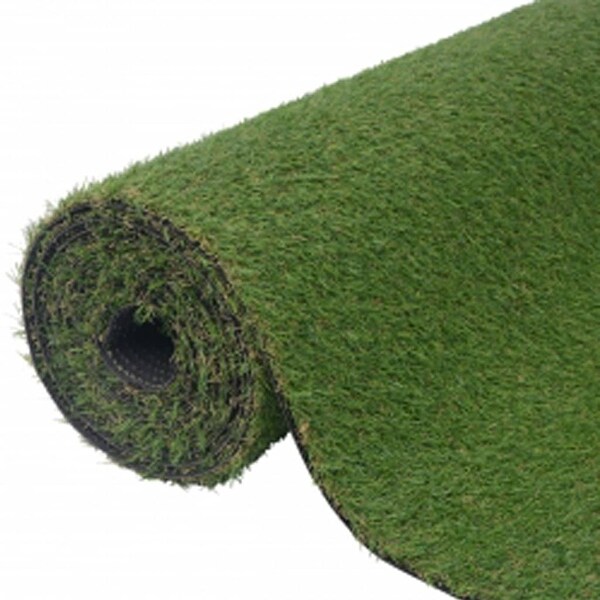 vidaXL Artificial Grass 3.3'x16.4'/0.8 Green