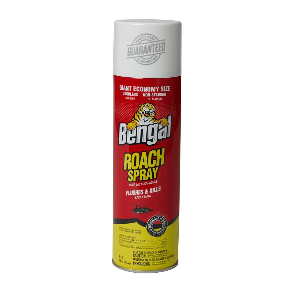 Bengal 13 oz. Odorless Stain-Free Dry Roach Insect Killer Spray 92473