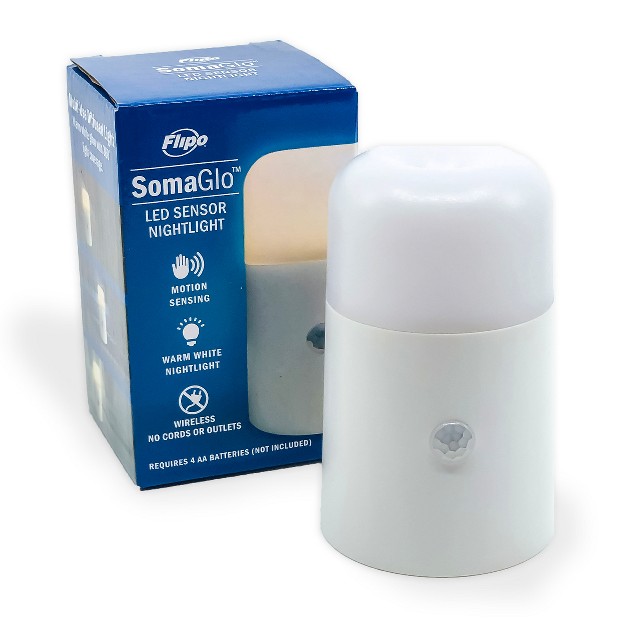 Flipo Somaglo Motion Led Sensor Night Light Soft Glow With 360 Light Coverage