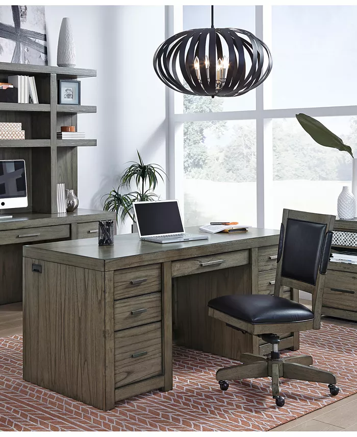 Furniture Modern Loft 2PC Executive Set (Executive Desk and Office Chair)