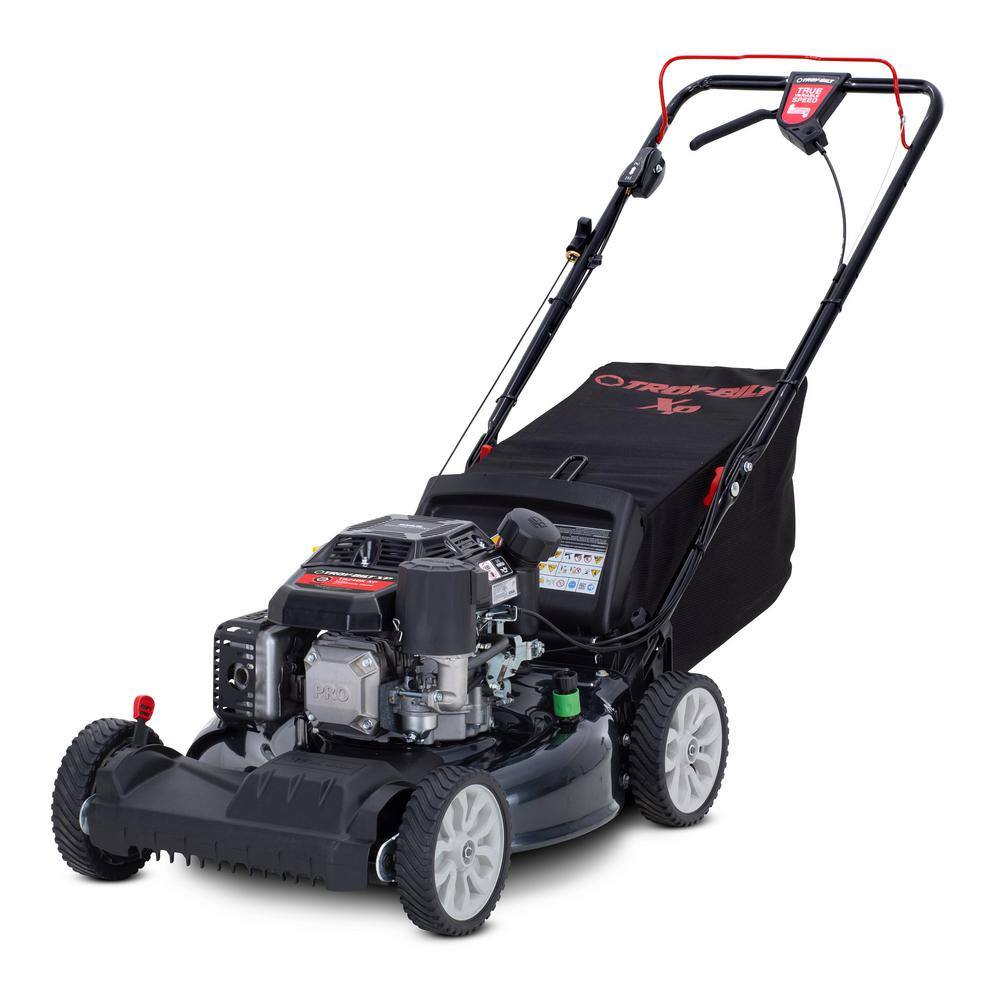 Troy-Bilt XP 21 in. 173cc Kohler Engine 3-in-1 Gas Self-Propelled Mower with Front Wheel Drive Lawn Mower TB240K XP