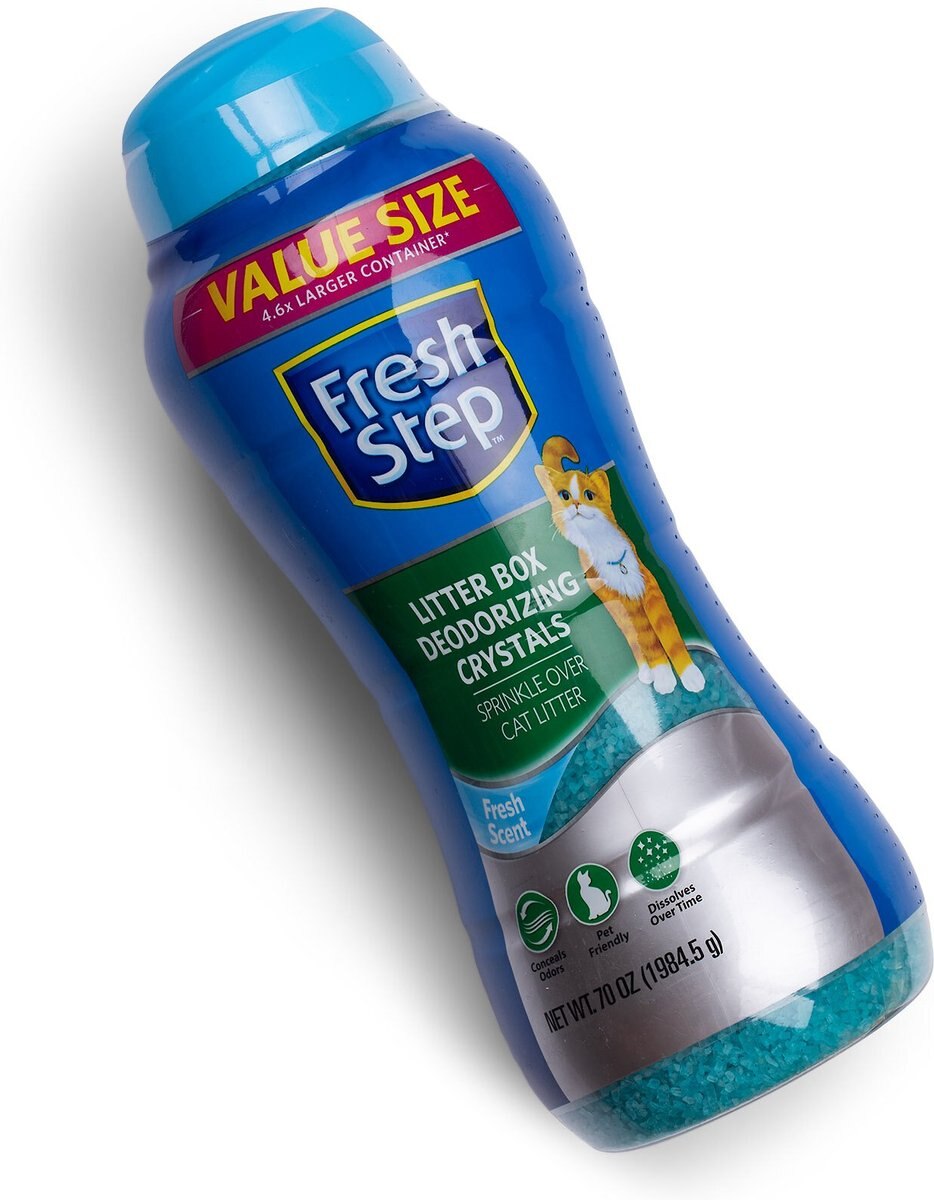 Fresh Step Fresh Scent Cat Litter Deodorizing Crystals