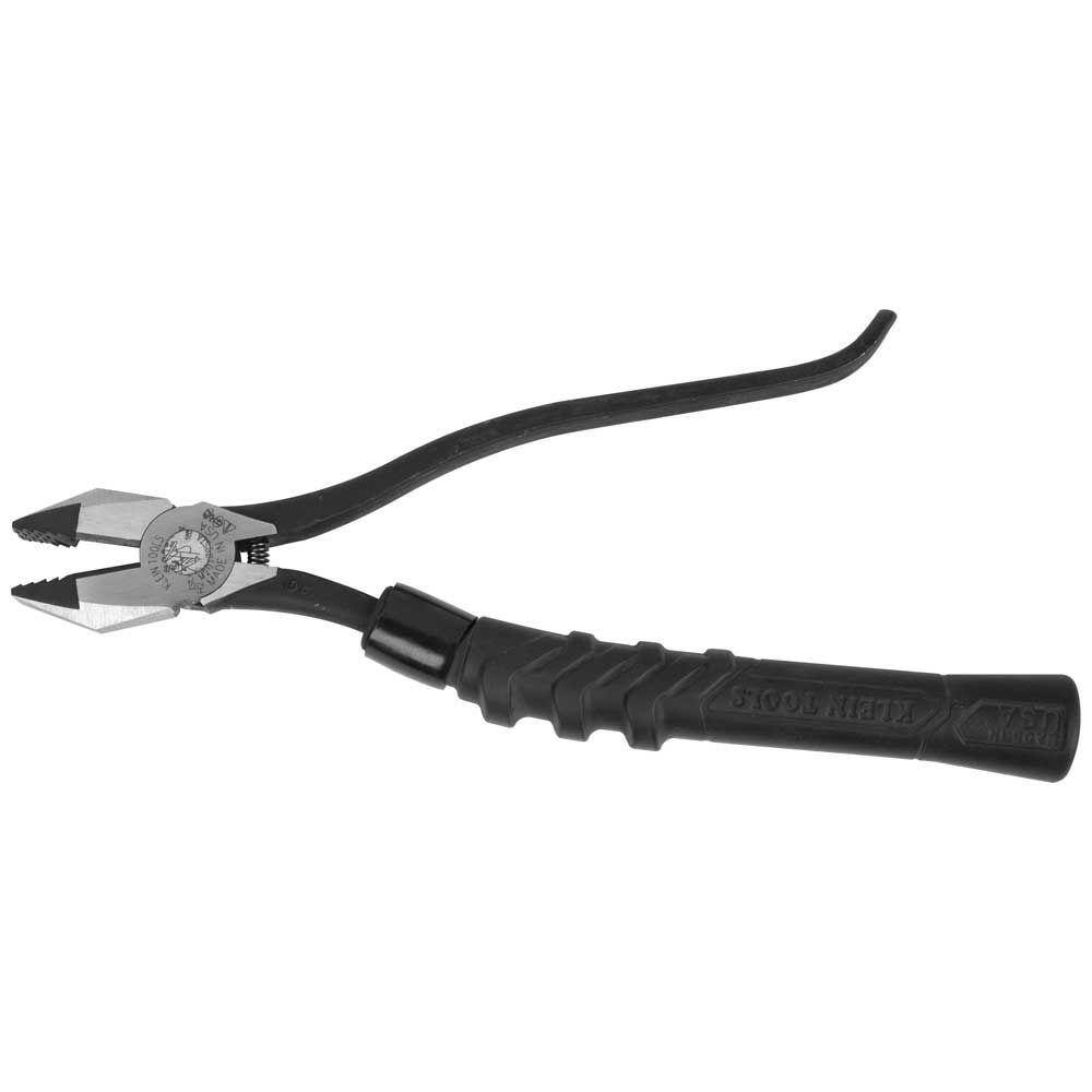 Klein Tools Slim-Head Ironworker's Pliers Comfort Grip Aggressive Knurl 9-Inch M2017CSTA