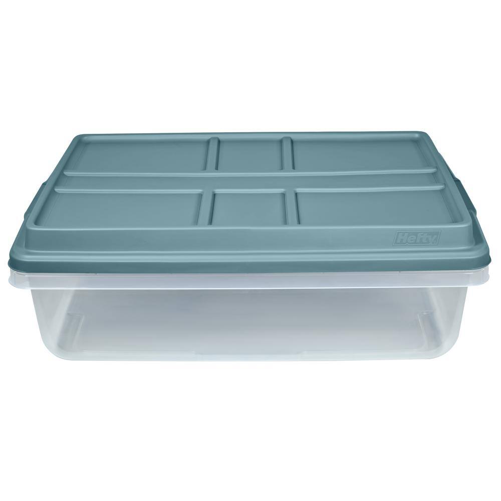 Hefty 40 qt. Hi-Rise Storage Bin HFT-7162010665666