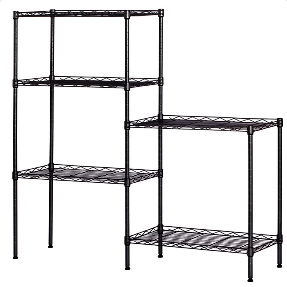 5 Tier Adjustable Storage Shelves Metal Storage Rack Wire Shelving Unit Storage Shelves Metal 19.68