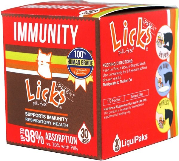 Licks Pill-Free IMMUNITY Cat Supplement