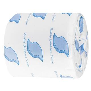 GEN 2-Ply White Bath Tissue (500 SheetsRoll 96 RollsCarton) GEN500