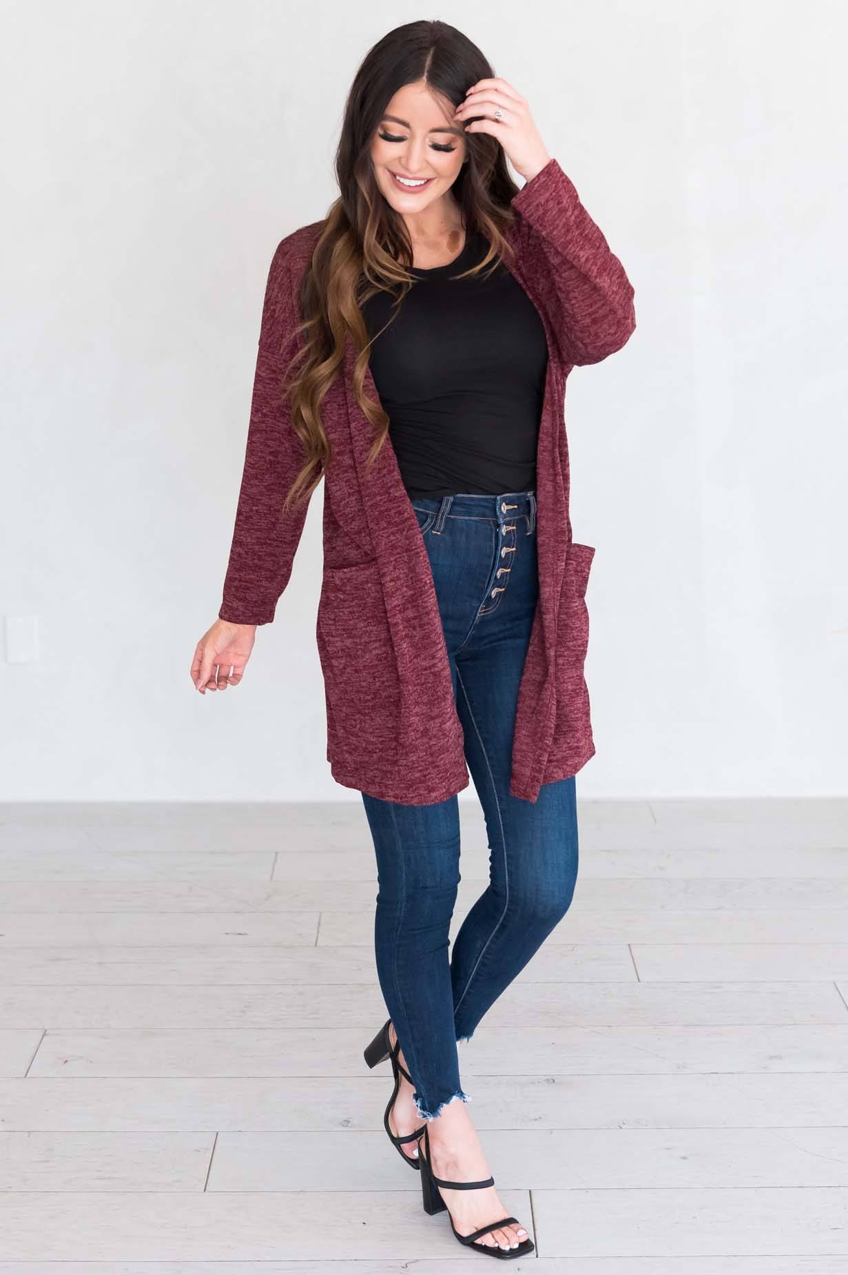 Harvest Wishes Modest Cardigan