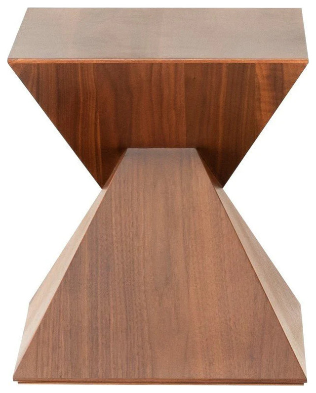 Azalea Walnut Side Table   Contemporary   Side Tables And End Tables   by V.S.D Furniture  Houzz