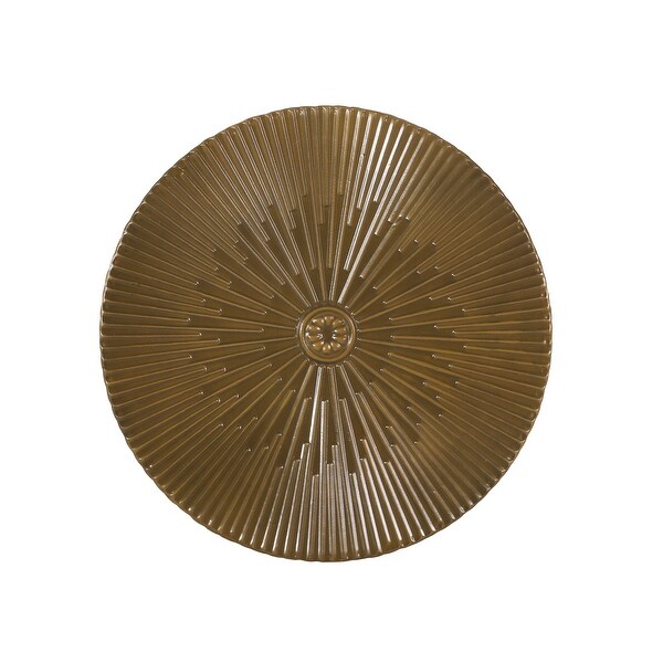 Langseth Iron Sunburst Side Table by Christopher Knight Home