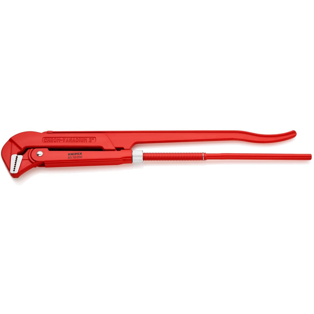 Knipex Pipe Wrench Swedish Pattern 90 Deg Angled 650 mm