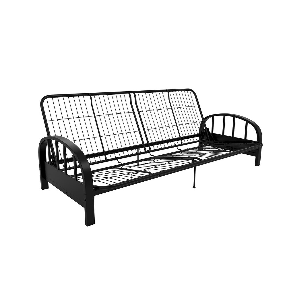 DHP Aiden Black Futon Frame