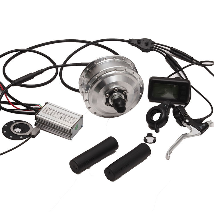 EU standard and high guaranteed 350w ebike cycling brushless hub motor conversion kit for India market