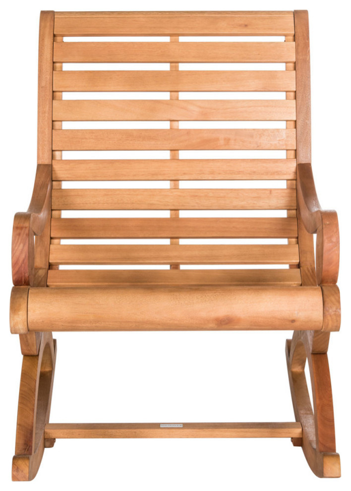 Nolan Rocking Chair Natural   Transitional   Rocking Chairs   by AED Luxury Home Decor  Houzz