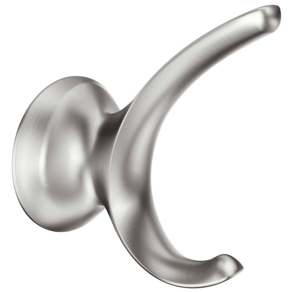 MOEN Darcy Double Robe Hook in Brushed Nickel Y1503BN