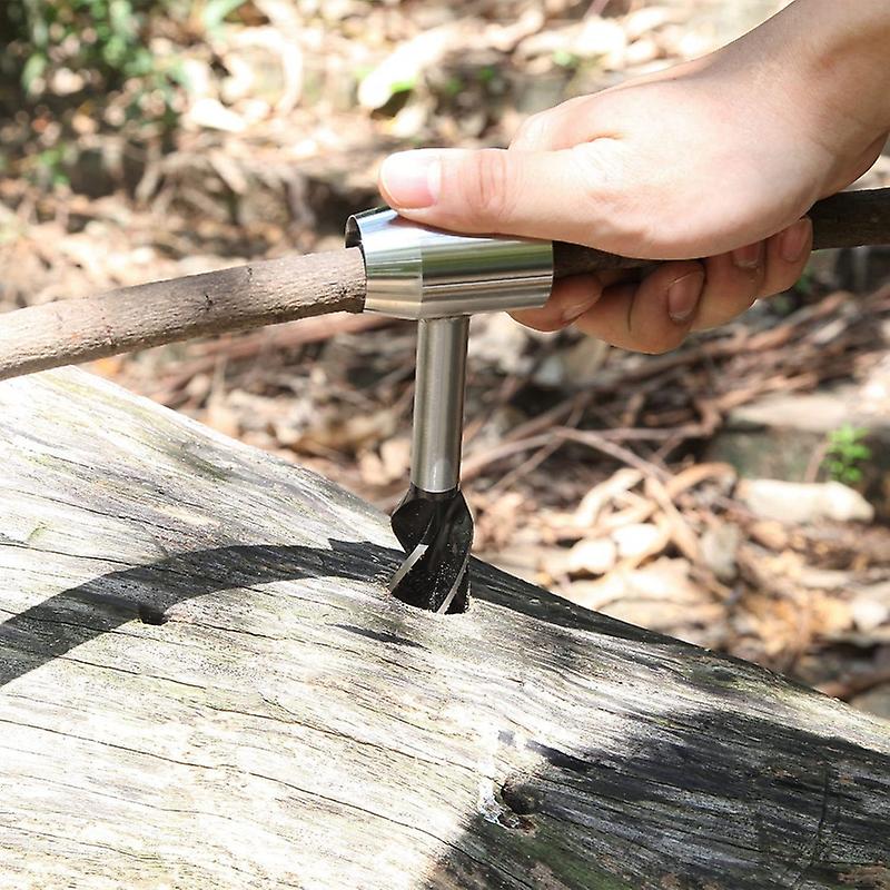 Hand Auger Wrench Multifunctional Survival Settlers Tool For Outdoor Sports Jungle Crafts Camping Bushcrafting Sturdy